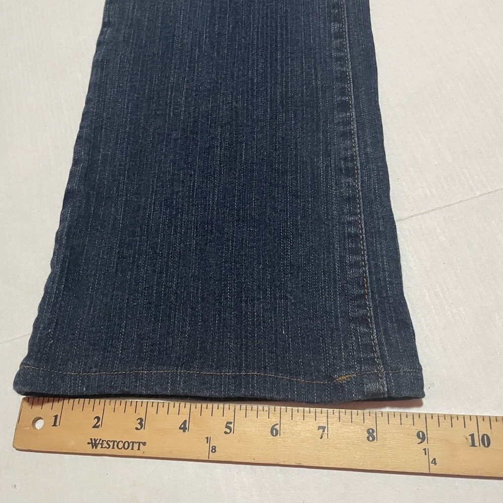 Vintage Y2K NYDJ Tummy Tuck Stretch Bootcut Jeans Size 4 X 30 Made in USA - Picture 6 of 8